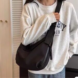 New Nylon Adventure Bag, Black